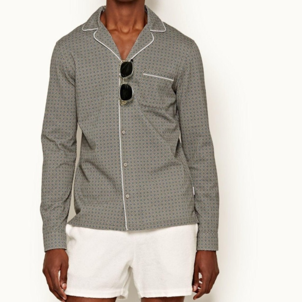 Orlebar Brown Collar Shirt in Medium